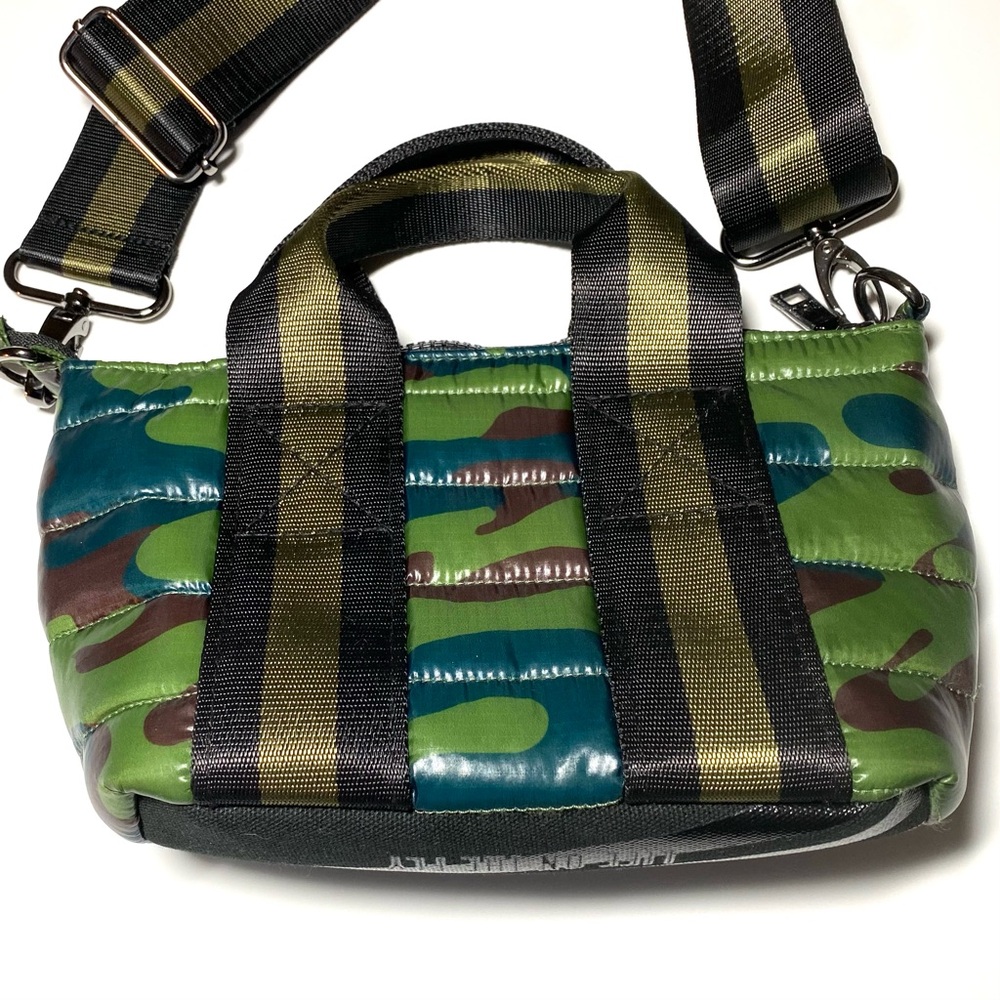 Think Royln Camo Puffer Crossbody Bag - NWOT